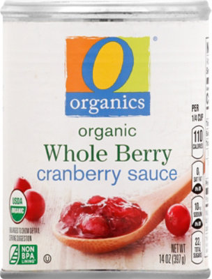 O Organics Organic Cranberry Sauce Whole Berry - 14 Oz - Image 2