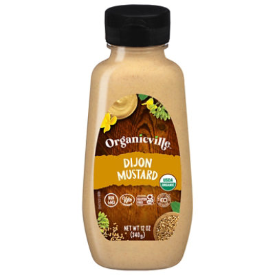 Organic Ville Mustard Dijon Organic - 12 Oz - Image 3