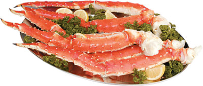 Crab King Legs 6-9 Count Previously Frozen - 10 Lb - Image 1