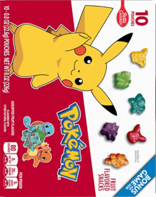 Betty Crocker Fruit Flavored Snacks Pokemon Assorted Fruit Flavors - 10-0.8 Oz - Image 5
