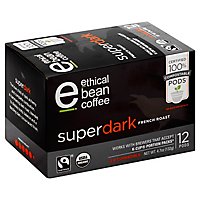 Ethical Superdrk Frnch Rst Coffee Bean - 12 Count - Image 1
