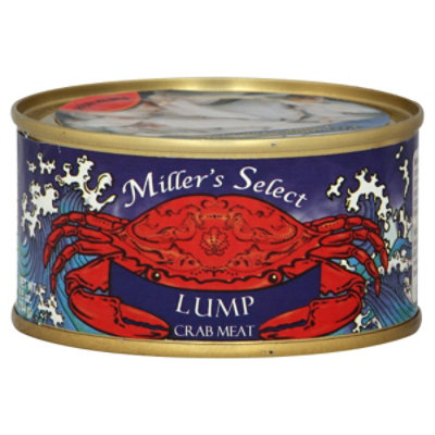 Millers Select Crab Meat Lump - 6.5 Oz