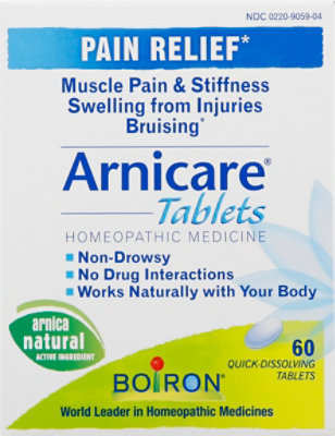 Arnicare Pain Relief Tablets - 60 Count - Image 2