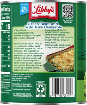 Libbys Green Beans French Style Jumbo-Can - 28 Oz - Image 5
