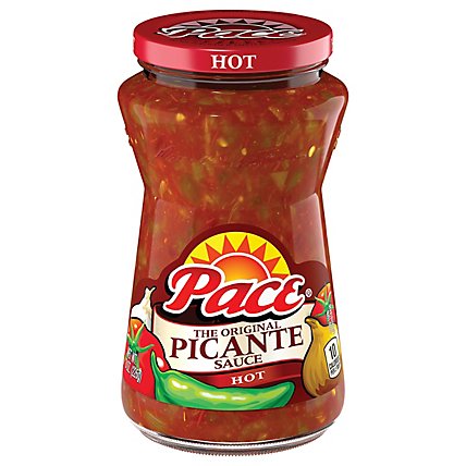 Pace Sauce Picante The Original Hot Jar - 8 Oz - Image 1