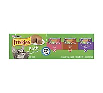 Friskies Cat Food Wet Pate Variety Pack - 12-5.5 Oz