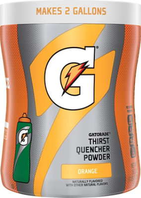 Gatorade Powder Orange - 8 Quart - Image 1