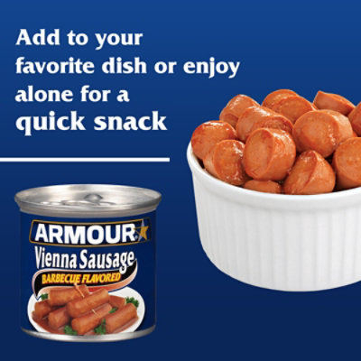 Armour Vienna Sausage Barbecue - 4.6 Oz - Image 2