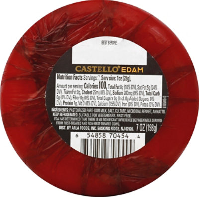 Castello Edam Round - 7 Oz - Image 3