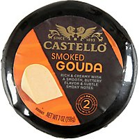Castello Cheese Gouda Smoked Mild Round - 7 Oz - Image 2