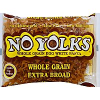 No Yolks Pasta Whole Grain Egg White Extra Broad - 12 Oz - Image 2