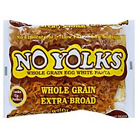 No Yolks Pasta Whole Grain Egg White Extra Broad - 12 Oz - Image 1
