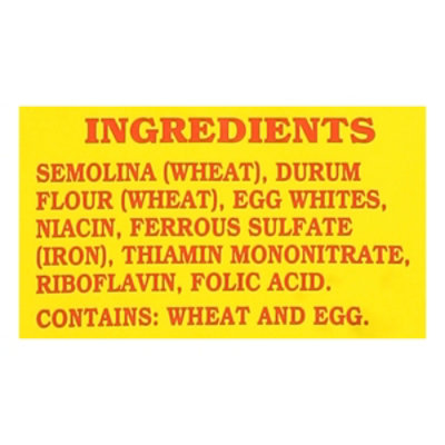 No Yolks Pasta Enriched Egg White Broad - 12 Oz - Image 5