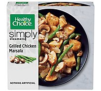 Healthy Choice Cafe Steamers Meals Chicken Marsala Grilled with Mushrooms - 9.9 Oz