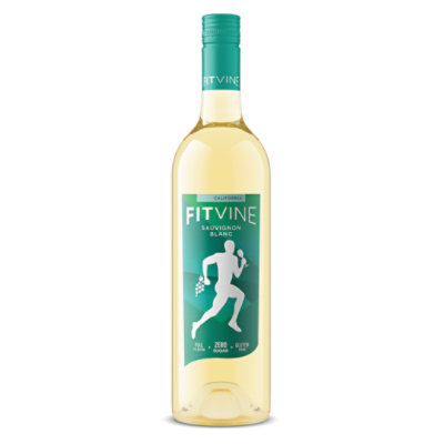 FitVine Sauvignon Blanc California White Wine - 750 Ml