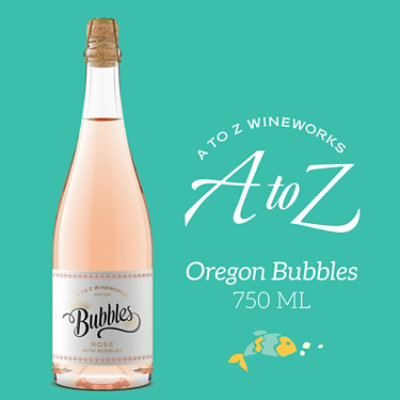 A to Z Wine Rose Bubbles - 750 Ml - Image 1
