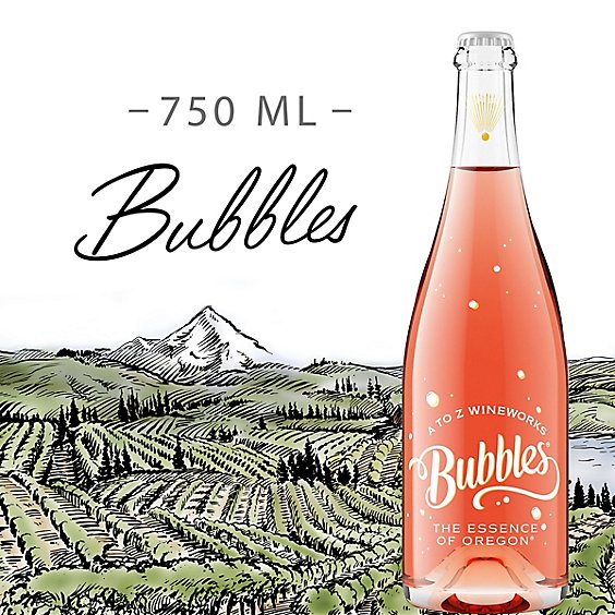 A to Z Wine Rose Bubbles - 750 Ml