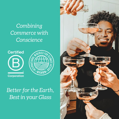 A to Z Wine Rose Bubbles - 750 Ml - Image 5