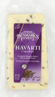 Denmarks Finest Havarti Caraway - 8 Oz - Image 2