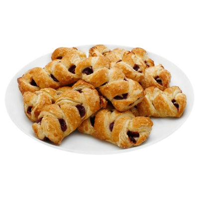 Bakery Strudel Cherry Straws 12 Count - Each