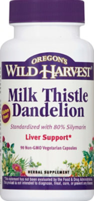 Oregons W Milk Thistle Dandelion - 90 Count - Image 2