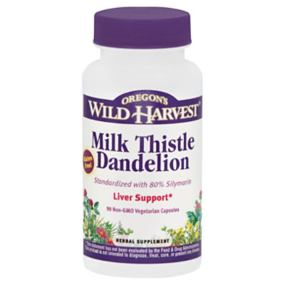 Oregons W Milk Thistle Dandelion - 90 Count - Image 1