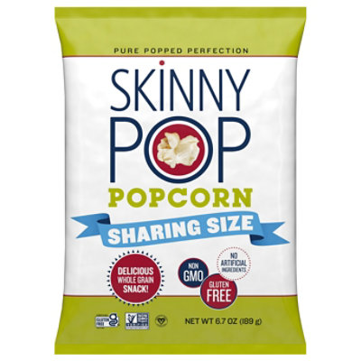 SkinnyPop Original Popcorn Sharing Size Bag - 6.7 Oz - Image 2