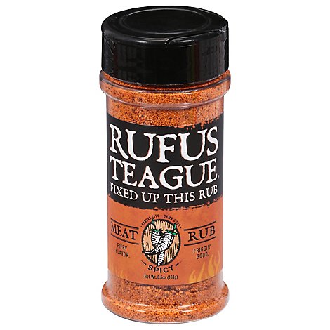 Rufus Teague Spicy Meat Rub Fixed Up - 6.5 Oz