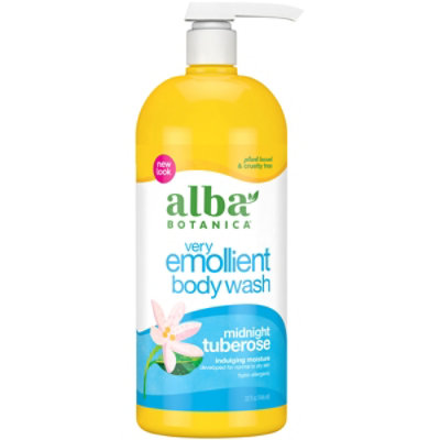 Alba Botanica Midnight Tuberose Bath & Shower Gel - 32 Oz - Image 2