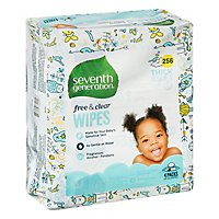 Seventh Generation Baby Wipes Thick & Strong Free & Clear Refill - 256 Count - Image 1