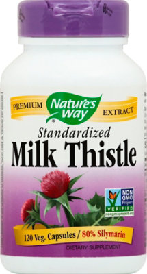 Natures W Milk Thistle Std 120vegcp - 120 Count - Image 2