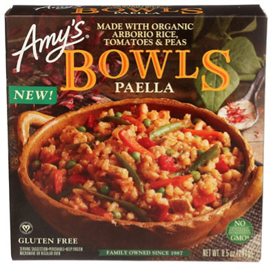 Amys Bowls Paella - 8.5 Oz - Image 1