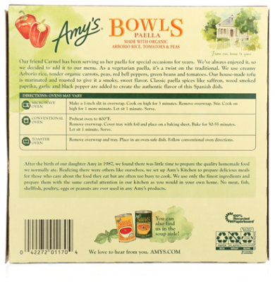 Amys Bowls Paella - 8.5 Oz - Image 2