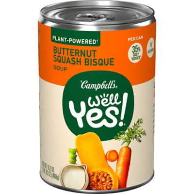 Campbells Well Yes! Soup Bisque Butternut Squash Apple - 16.2 Oz