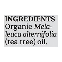 Aura Cacia Essential Oil Organic Tea Tree - 0.25 Oz - Image 4