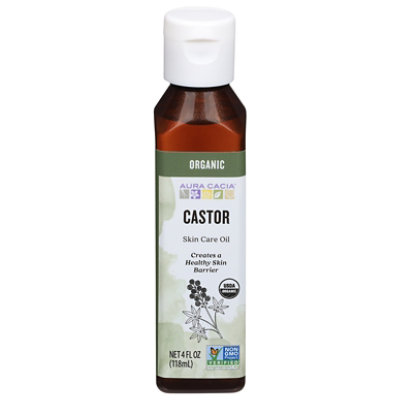 Aura Cacia Skin Care Castor Oil Organic - 4 Oz - Image 3