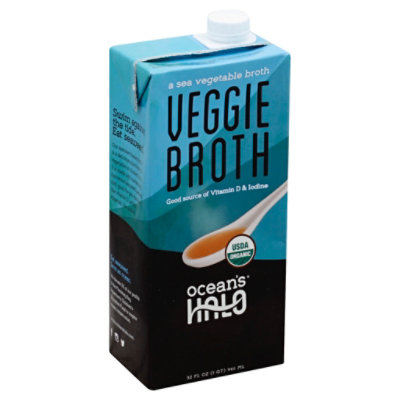 Oceans Halo Broth Veggie - 32 Fl. Oz.