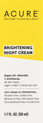 Acure Cream Night - 1.7 Oz - Image 2