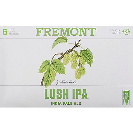 Fremont Brewing Lush Ipa In Cans - 6-12 Fl. Oz. - Image 2