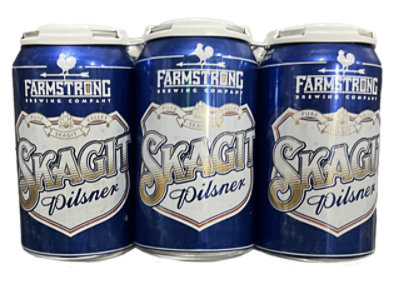 Farmstrong Cold Beer Skagit Pilsner In Cans - 6-12 Fl. Oz. - Image 1