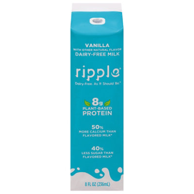 Ripple Milk Aseptic Vanilla 4pk - 32 Fl. Oz. - jewelosco