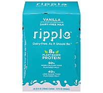 Ripple Milk Aseptic Vanilla 4pk - 32 Fl. Oz.