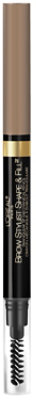 L'Oreal Paris Brow Stylist Shape and Fill Blonde Mechanical Eye Brow Pencil - 0.01 Oz - Image 1