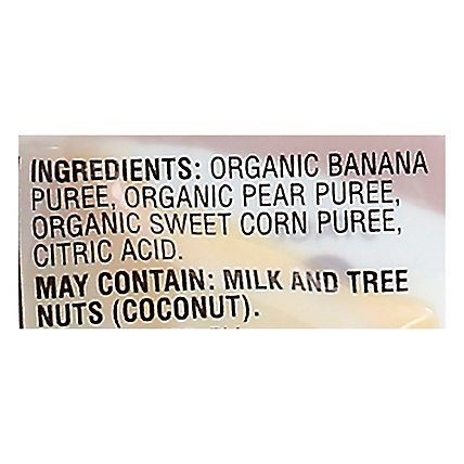 O Organics Organic Baby Food Stage 2 Banana Pear & Corn - 4 Oz - Image 4