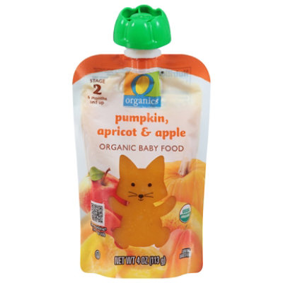 O Organics Organic Baby Food Stage 2 Pumpkin & Apricot - 4 Oz - Image 3