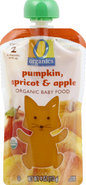 O Organics Organic Baby Food Stage 2 Pumpkin & Apricot - 4 Oz