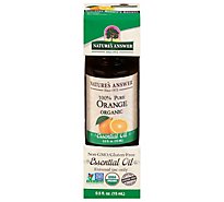 Natures A Essential Oil Orange Org - 0.5 Oz