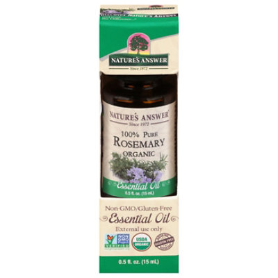 Natures A Essential Oil Rsemry Org - 0.5 Oz - Image 3