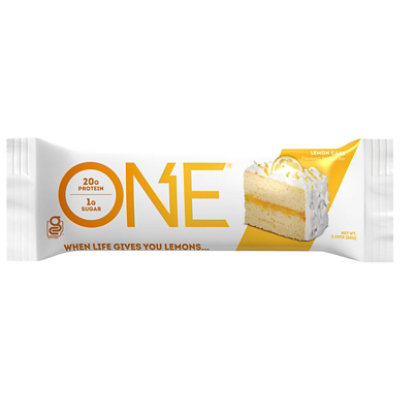 Oh Yeah! Protein Bar One 1g Sugar Lemon Cake - 2.12 Oz