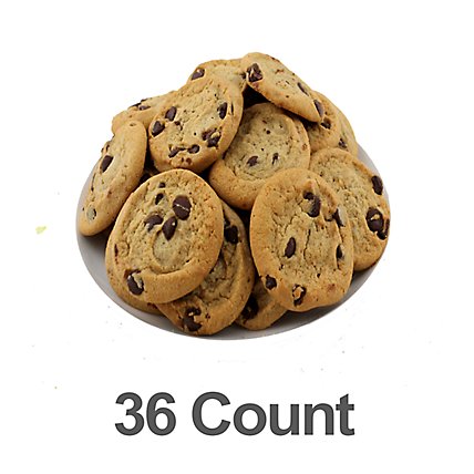 Fresh Baked Chocolate Chip With Ghirardelli Cookies - 36 Count - Image 1